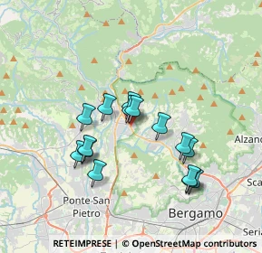 Mappa SS 470, 24011 Almè BG, Italia (3.06667)