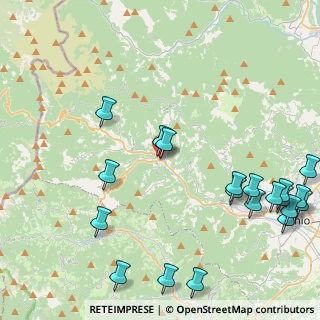 Mappa Via Bruno Brandellero, 36030 Valli del Pasubio VI, Italia (5.6965)