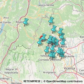Mappa Via Bruno Brandellero, 36030 Valli del Pasubio VI, Italia (12.346)
