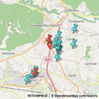 Mappa Via Preazzi di Sopra, 36013 Piovene Rocchette VI, Italia (1.67)