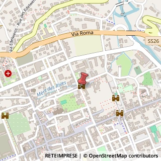 Mappa Rue Xavier de Maistre,  25, 11100 Aosta, Aosta (Valle d'Aosta)