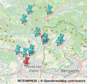 Mappa Via Riviera, 24011 Almé BG, Italia (3.48385)