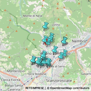 Mappa Via Filatoio, 24022 Alzano Lombardo BG, Italia (1.5585)
