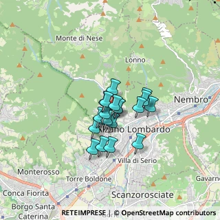 Mappa Via Filatoio, 24022 Alzano Lombardo BG, Italia (1.0225)