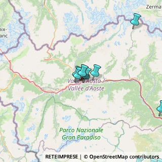 Mappa Via Croix Noire, 11100 Aosta AO, Italia (31.96882)