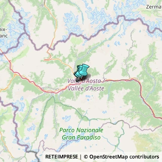 Mappa Via Croix Noire, 11100 Aosta AO, Italia (44.20083)