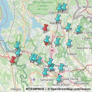 Mappa Via San Lorenzo, 21040 Sumirago VA, Italia (9.596)