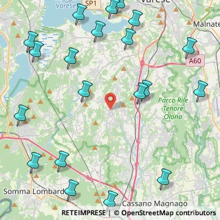 Mappa Via San Lorenzo, 21040 Sumirago VA, Italia (6.1265)