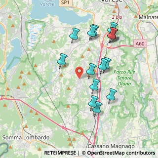 Mappa Via San Lorenzo, 21040 Sumirago VA, Italia (3.76933)