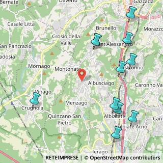 Mappa Via San Lorenzo, 21040 Sumirago VA, Italia (2.71909)