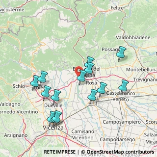 Mappa Strada Rivarotta, 36061 Bassano del Grappa VI, Italia (15.58929)