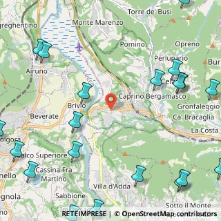 Mappa Via Torchio, 24034 Cisano Bergamasco BG, Italia (3.443)