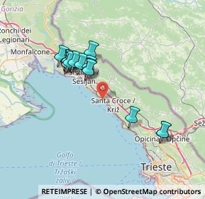 Mappa Via Picard Auguste, 34151 Trieste TS, Italia (6.612)