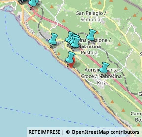 Mappa Via Picard Auguste, 34151 Trieste TS, Italia (2.893)