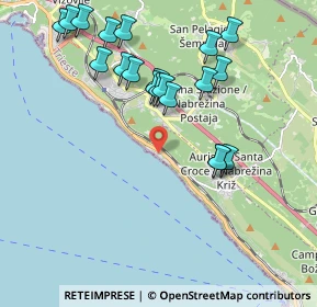 Mappa Via Picard Auguste, 34151 Trieste TS, Italia (2.0615)