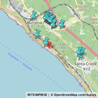 Mappa Via Picard Auguste, 34151 Trieste TS, Italia (1.07241)