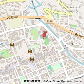 Mappa Via Guido Rey, 20, 11100 Aosta, Aosta (Valle d'Aosta)