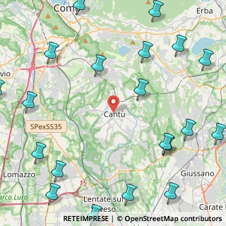 Mappa Vicino stazione, 22063 Cantù CO, Italia (6.5255)