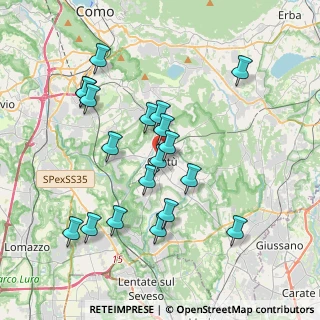 Mappa Vicino stazione, 22063 Milano MI, Italia (3.71105)