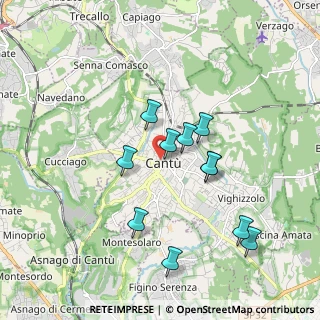 Mappa Vicino stazione, 22063 Milano MI, Italia (1.68364)