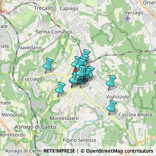 Mappa Via Eugenio Corbetta, 22063 Cantù CO, Italia (0.79588)