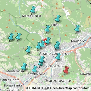 Mappa Via S. Giovanni Bosco, 24022 Alzano Lombardo BG, Italia (2.181)