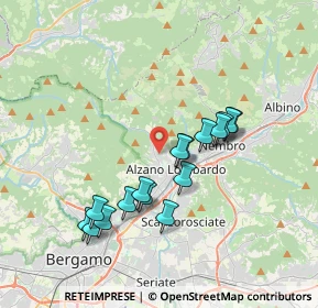 Mappa Via S. Giovanni Bosco, 24022 Alzano Lombardo BG, Italia (3.33625)