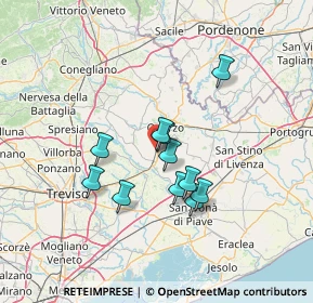 Mappa Via don Angelo Dalla Torre, 31074 Ponte di Piave TV, Italia (10.64091)