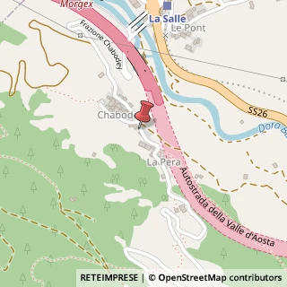 Mappa Localita' Chabodey, 162A, 11015 La Salle AO, Italia, 11015 La Salle, Aosta (Valle d'Aosta)