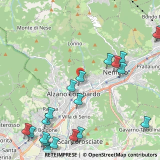 Mappa Via Don Ernesto Adami, 24022 Alzano Lombardo BG, Italia (3.1315)