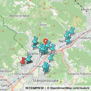 Mappa Via Don Ernesto Adami, 24022 Alzano Lombardo BG, Italia (1.721)