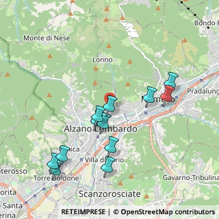 Mappa Via Don E. Adami, 24022 Alzano Lombardo BG, Italia (1.98167)