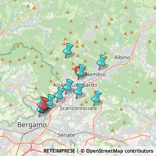 Mappa Via Don Ernesto Adami, 24022 Alzano Lombardo BG, Italia (3.71667)