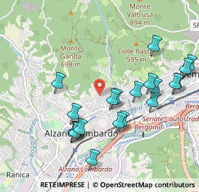 Mappa Via Don Ernesto Adami, 24022 Alzano Lombardo BG, Italia (1.0335)