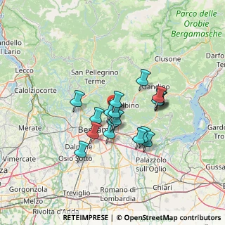 Mappa Via Don E. Adami, 24022 Alzano Lombardo BG, Italia (10.26833)