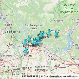 Mappa Via Don E. Adami, 24022 Alzano Lombardo BG, Italia (8.26286)
