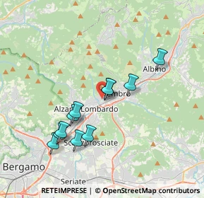 Mappa Via Giuseppe Verdi, 24027 Nembro BG, Italia (3.35182)