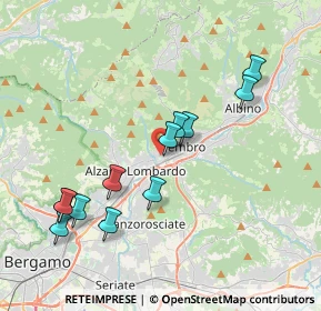 Mappa Via Giuseppe Verdi, 24027 Nembro BG, Italia (3.86)