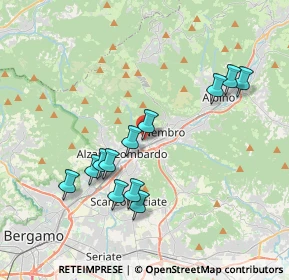 Mappa Via Giuseppe Verdi, 24027 Nembro BG, Italia (3.64833)