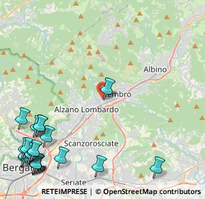 Mappa Via Giuseppe Verdi, 24027 Nembro BG, Italia (6.6395)