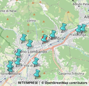 Mappa Via Giuseppe Verdi, 24027 Nembro BG, Italia (2.61214)