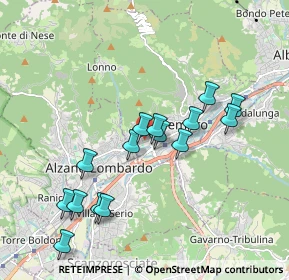 Mappa Via Giuseppe Verdi, 24027 Nembro BG, Italia (1.80267)