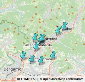 Mappa Via Al Luio, 24022 Alzano Lombardo BG, Italia (2.68)