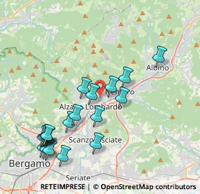 Mappa Via Al Luio, 24022 Alzano Lombardo BG, Italia (4.23632)