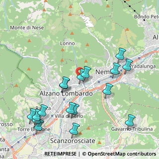 Mappa Via Al Luio, 24022 Alzano Lombardo BG, Italia (2.33882)