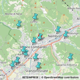 Mappa Via Al Luio, 24022 Alzano Lombardo BG, Italia (2.605)