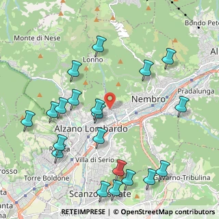 Mappa Via Al Luio, 24022 Alzano Lombardo BG, Italia (2.4745)
