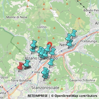 Mappa Via Al Luio, 24022 Alzano Lombardo BG, Italia (1.823)