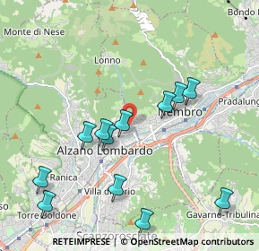 Mappa Via Al Luio, 24022 Alzano Lombardo BG, Italia (2.1)