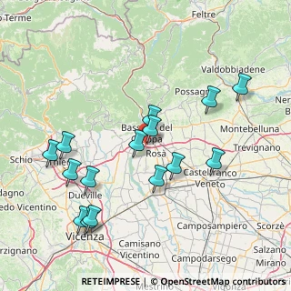 Mappa Via Baggi, 36061 Bassano del Grappa VI, Italia (16.38933)